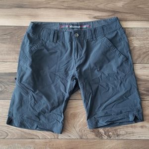 Marmot dark gray knee length shorts, size 6